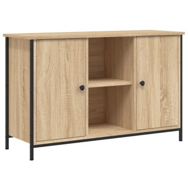 vidaXL Έπιπλο Τηλεόρασης Sonoma Δρυς 100x35x65cm Επεξεργασμένο Ξύλο