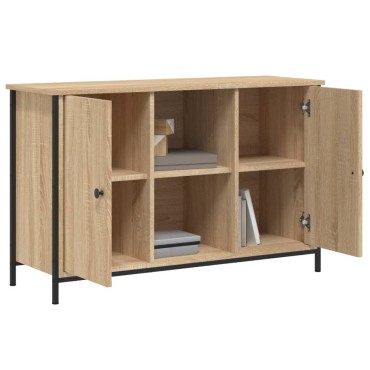 vidaXL Έπιπλο Τηλεόρασης Sonoma Δρυς 100x35x65cm Επεξεργασμένο Ξύλο