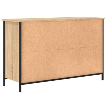 vidaXL Έπιπλο Τηλεόρασης Sonoma Δρυς 100x35x65cm Επεξεργασμένο Ξύλο