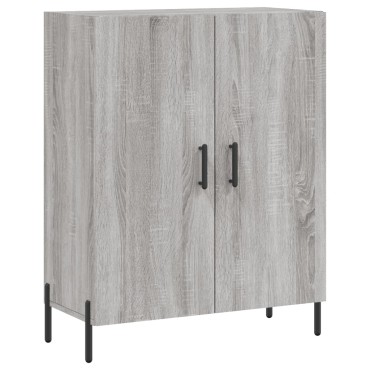 vidaXL Ντουλάπι Γκρι Sonoma 69,5x34x90cm από Επεξεργασμένο Ξύλο 1 τεμ.