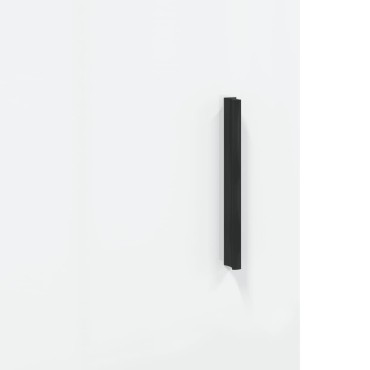 vidaXL Ντουλάπι Γυαλιστερό Λευκό 69,5x34x90cm Επεξεργασμένο Ξύλο 1 τεμ.