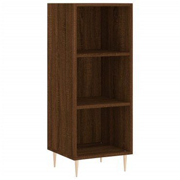 vidaXL Ντουλάπι Καφέ Δρυς 34,5x32,5x90cm Επεξεργασμένο Ξύλο 1 τεμ.