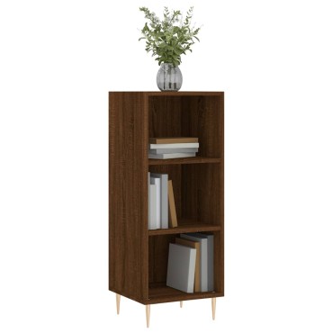 vidaXL Ντουλάπι Καφέ Δρυς 34,5x32,5x90cm Επεξεργασμένο Ξύλο 1 τεμ.