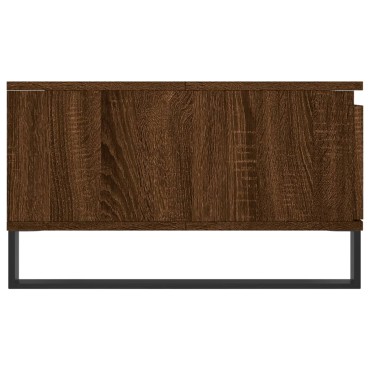 vidaXL Τραπεζάκι Σαλονιού Καφέ Δρυς 90x60x35cm από Επεξεργασμ. Ξύλο 1 τεμ.