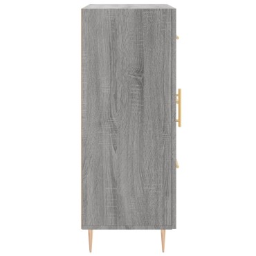 vidaXL Ντουλάπι Γκρι Sonoma 69,5x34x90cm από Επεξεργασμένο Ξύλο 1 τεμ.