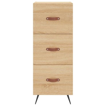 vidaXL Ντουλάπι Sonoma Δρυς 34,5x34x90cm από Επεξεργασμένο Ξύλο 1 τεμ.