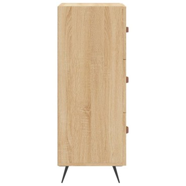 vidaXL Ντουλάπι Sonoma Δρυς 34,5x34x90cm από Επεξεργασμένο Ξύλο 1 τεμ.