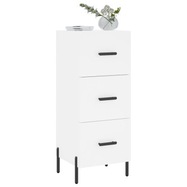 vidaXL Ντουλάπι Λευκό 34,5x34x90cm από Επεξεργασμένο Ξύλο 1 τεμ.