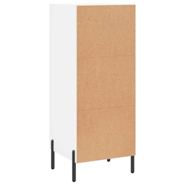 vidaXL Ντουλάπι Λευκό 34,5x34x90cm από Επεξεργασμένο Ξύλο 1 τεμ.