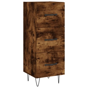 vidaXL Ντουλάπι Καπνιστή Δρυς 34,5x34x90cm Επεξεργασμένο Ξύλο 1 τεμ.