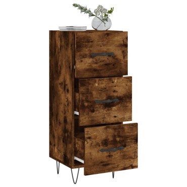 vidaXL Ντουλάπι Καπνιστή Δρυς 34,5x34x90cm Επεξεργασμένο Ξύλο 1 τεμ.