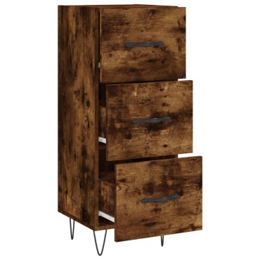 vidaXL Ντουλάπι Καπνιστή Δρυς 34,5x34x90cm Επεξεργασμένο Ξύλο 1 τεμ.