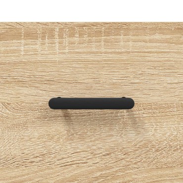 vidaXL Ντουλάπι Sonoma Δρυς 34,5x34x90cm από Επεξεργασμένο Ξύλο 1 τεμ.