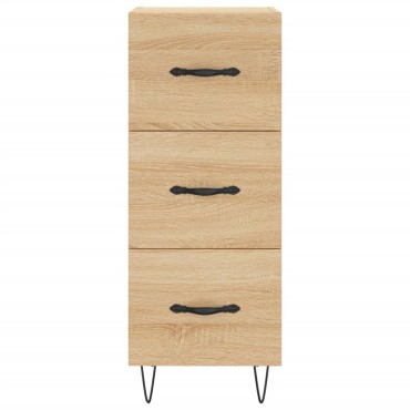vidaXL Ντουλάπι Sonoma Δρυς 34,5x34x90cm από Επεξεργασμένο Ξύλο 1 τεμ.