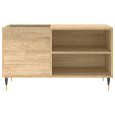 vidaXL Δισκοθήκη Sonoma Δρυς 85x38x48cm από Επεξεργασμένο Ξύλο