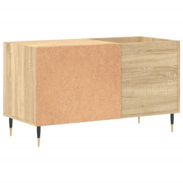 vidaXL Δισκοθήκη Sonoma Δρυς 85x38x48cm από Επεξεργασμένο Ξύλο