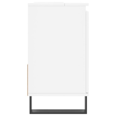 vidaXL Ντουλάπι Μπάνιου Λευκό 65x33x60cm από Επεξεργασμένο Ξύλο