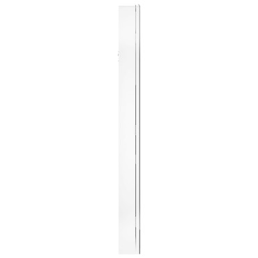 vidaXL Έπιπλο Κοσμημάτων με Καθρέφτη/LED Φώτα Επιτοίχιο Λευκό