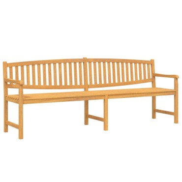 vidaXL Παγκάκι Κήπου 228x59,5x90cm από Μασίφ Ξύλο Teak 1 τεμ.