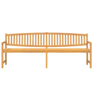 vidaXL Παγκάκι Κήπου 228x59,5x90cm από Μασίφ Ξύλο Teak 1 τεμ.