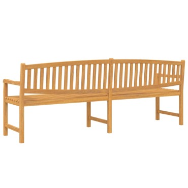vidaXL Παγκάκι Κήπου 228x59,5x90cm από Μασίφ Ξύλο Teak 1 τεμ.