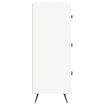 vidaXL Ντουλάπι Λευκό 34,5x34x90cm από Επεξεργασμένο Ξύλο 1 τεμ.