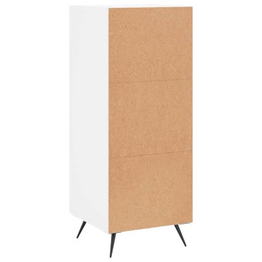 vidaXL Ντουλάπι Λευκό 34,5x34x90cm από Επεξεργασμένο Ξύλο 1 τεμ.