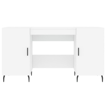 vidaXL Γραφείο Λευκό 140x50x75cm από Επεξεργασμένο Ξύλο 1 τεμ.