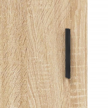 vidaXL Γραφείο Sonoma Δρυς 140x50x75cm από Επεξεργασμένο Ξύλο 1 τεμ.