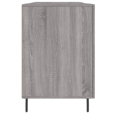 vidaXL Γραφείο Γκρι Sonoma 140x50x75cm από Επεξεργασμένο Ξύλο 1 τεμ.