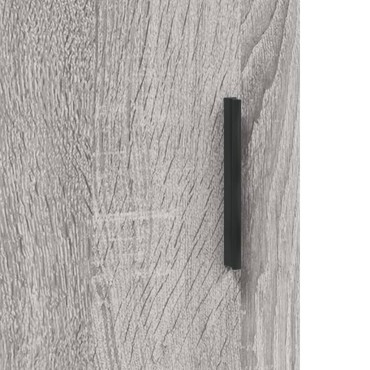 vidaXL Γραφείο Γκρι Sonoma 140x50x75cm από Επεξεργασμένο Ξύλο 1 τεμ.