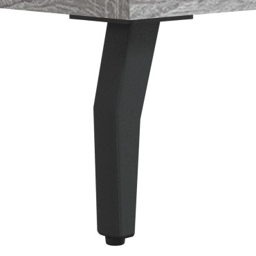 vidaXL Γραφείο Γκρι Sonoma 140x50x75cm από Επεξεργασμένο Ξύλο 1 τεμ.