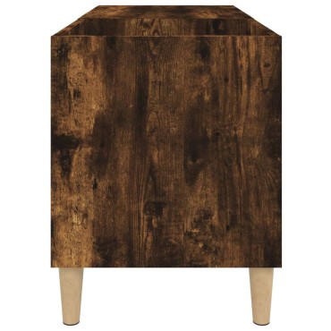 vidaXL Δισκοθήκη Καπνιστή Δρυς 84,5x38x48cm από Επεξεργασμένο Ξύλο 1 τεμ.