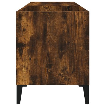 vidaXL Δισκοθήκη Καπνιστή Δρυς 84,5x38x48cm από Επεξεργασμένο Ξύλο 1 τεμ.