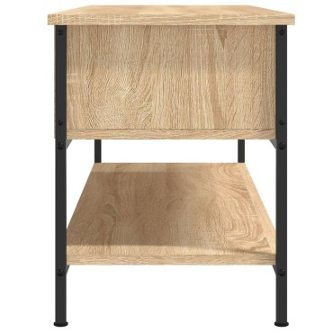 vidaXL Έπιπλο Τηλεόρασης Sonoma Δρυς 100x35x45cm Επεξ. Ξύλο