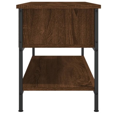 vidaXL Έπιπλο Τηλεόρασης Καφέ Δρυς 100x35x45cm Επεξεργασμένο Ξύλο
