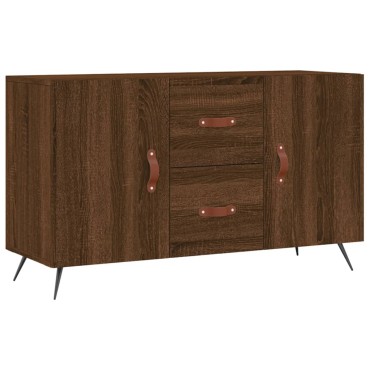 vidaXL Μπουφές Καφέ Δρυς 100x36x60cm Επεξεργασμένο Ξύλο 1 τεμ.