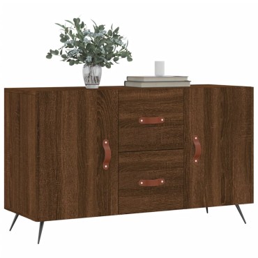 vidaXL Μπουφές Καφέ Δρυς 100x36x60cm Επεξεργασμένο Ξύλο 1 τεμ.