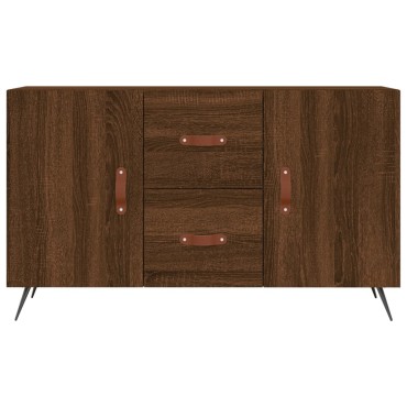 vidaXL Μπουφές Καφέ Δρυς 100x36x60cm Επεξεργασμένο Ξύλο 1 τεμ.