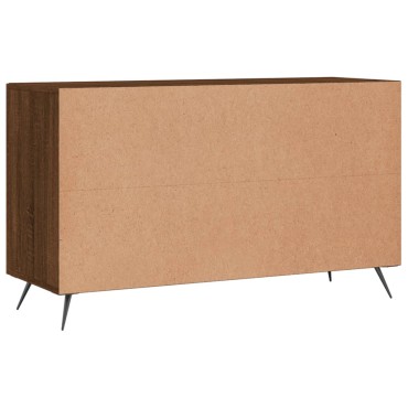 vidaXL Μπουφές Καφέ Δρυς 100x36x60cm Επεξεργασμένο Ξύλο 1 τεμ.
