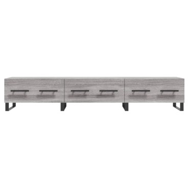 vidaXL Έπιπλο Τηλεόρασης Γκρι Sonoma 150x36x30cm Επεξεργ. Ξύλο