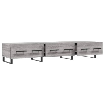 vidaXL Έπιπλο Τηλεόρασης Γκρι Sonoma 150x36x30cm Επεξεργ. Ξύλο