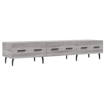 vidaXL Έπιπλο Τηλεόρασης Γκρι Sonoma 150x36x30cm Επεξεργ. Ξύλο