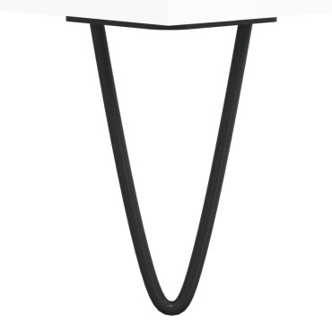 vidaXL Έπιπλο Τηλεόρασης Γυαλ. Λευκό 150x36x30cm Επεξεργασμένο Ξύλο