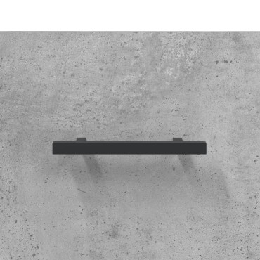 vidaXL Παπουτσοθήκη Γκρι Σκυροδέματος 30x35x105cm Επεξεργασμένο Ξύλο 1 τεμ.