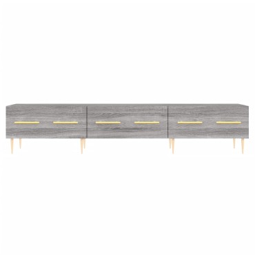 vidaXL Έπιπλο Τηλεόρασης Γκρι Sonoma 150x36x30cm Επεξεργ. Ξύλο