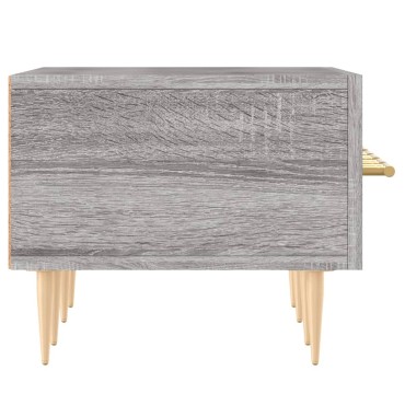 vidaXL Έπιπλο Τηλεόρασης Γκρι Sonoma 150x36x30cm Επεξεργ. Ξύλο