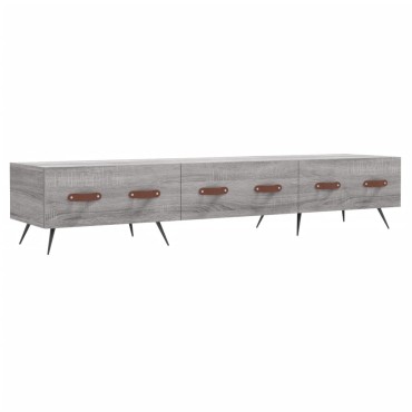 vidaXL Έπιπλο Τηλεόρασης Γκρι Sonoma 150x36x30cm Επεξεργ. Ξύλο