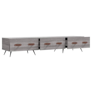 vidaXL Έπιπλο Τηλεόρασης Γκρι Sonoma 150x36x30cm Επεξεργ. Ξύλο