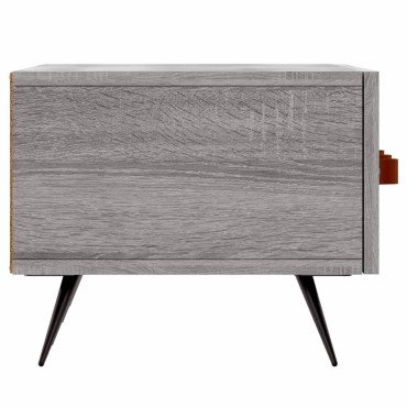 vidaXL Έπιπλο Τηλεόρασης Γκρι Sonoma 150x36x30cm Επεξεργ. Ξύλο
